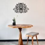 Lotus Mandala Metal Wall Decor - Image 5