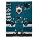 San Jose Sharks Plush Blanket - Image 3