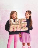 Iscream Sequin Initial Pillow - Image 2