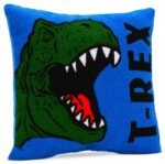 iscream T-Rex Chenille Pillow - Image 4